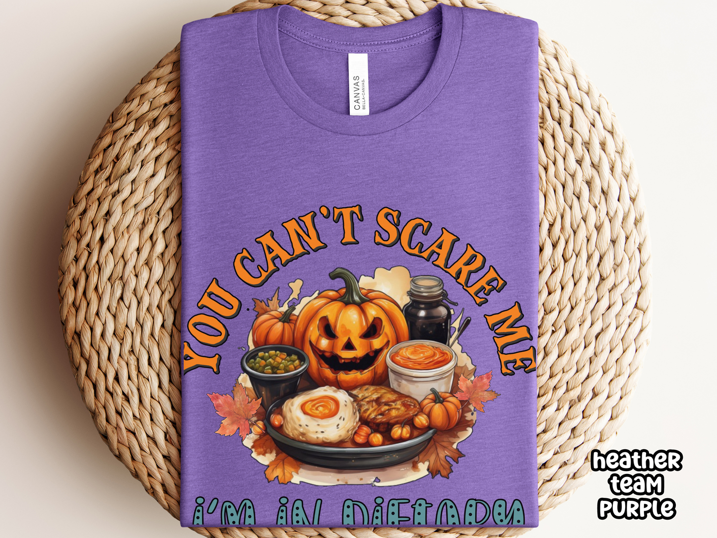 Can't Scare Me Dietary Nursing Halloween Tee