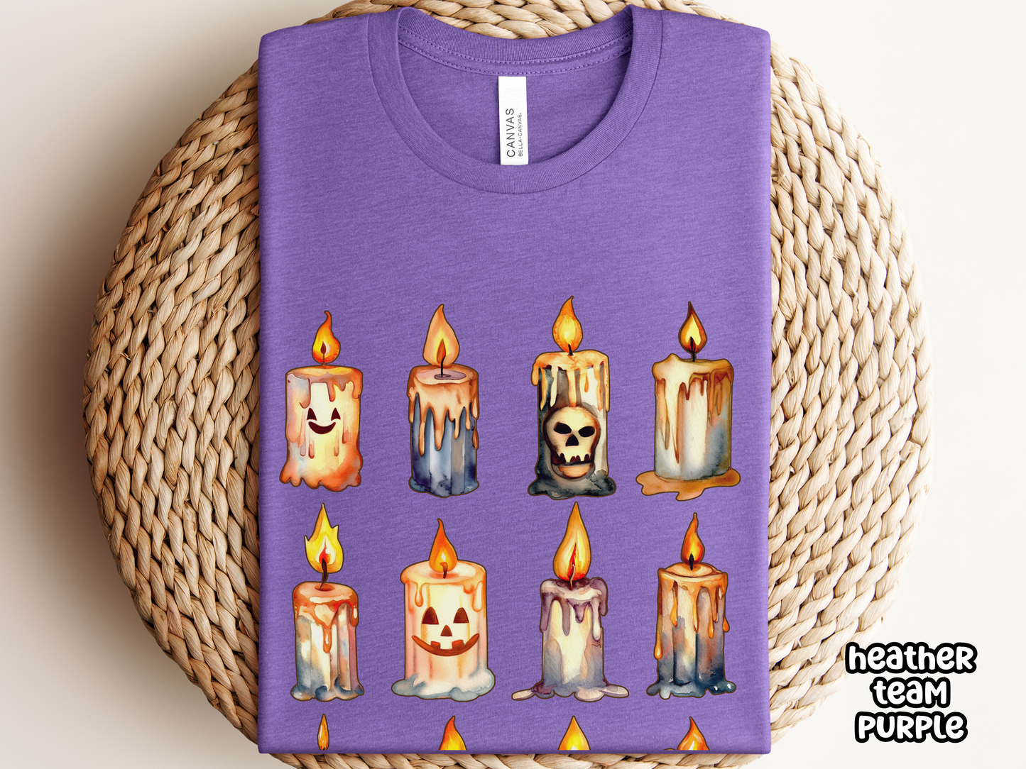 Spooky Potter Floating Candles Halloween Fall Shirt