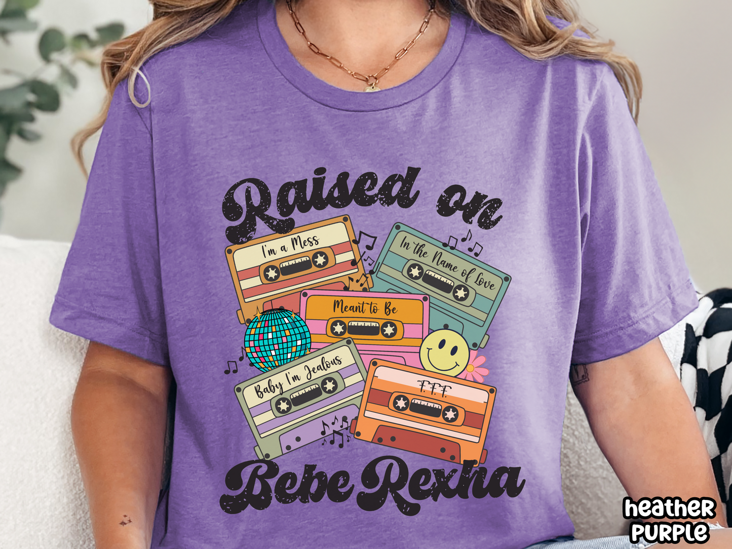 Bebe Rexha Raised on Pop Retro Cassette Tape Fully Custom Music Shirt