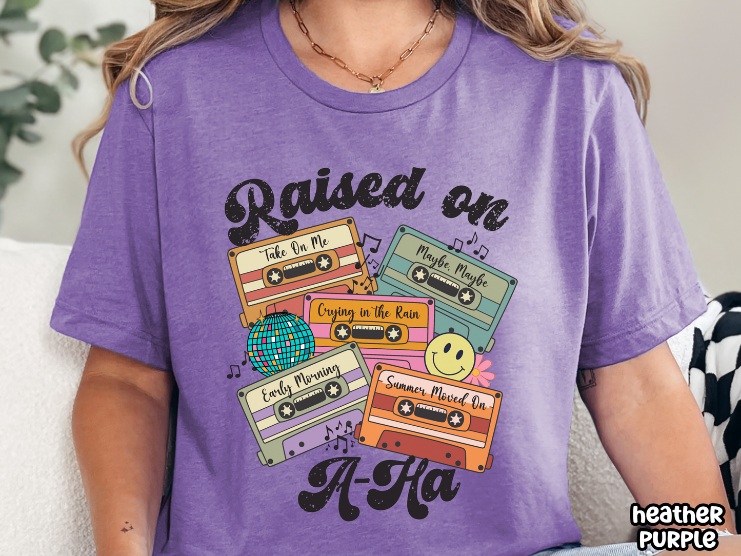 A-Ha Raised on Pop Retro Cassette Tape Fully Custom Music Shirt