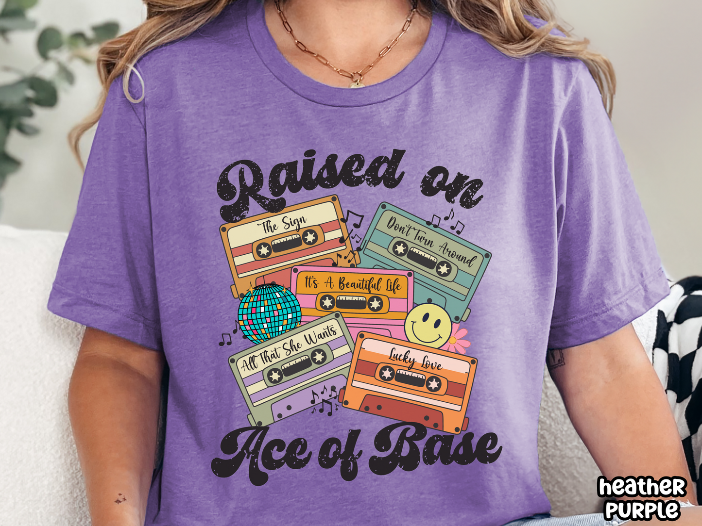 Ace of Base Raised on Pop Retro Cassette Tape Fully Custom Music Shirt