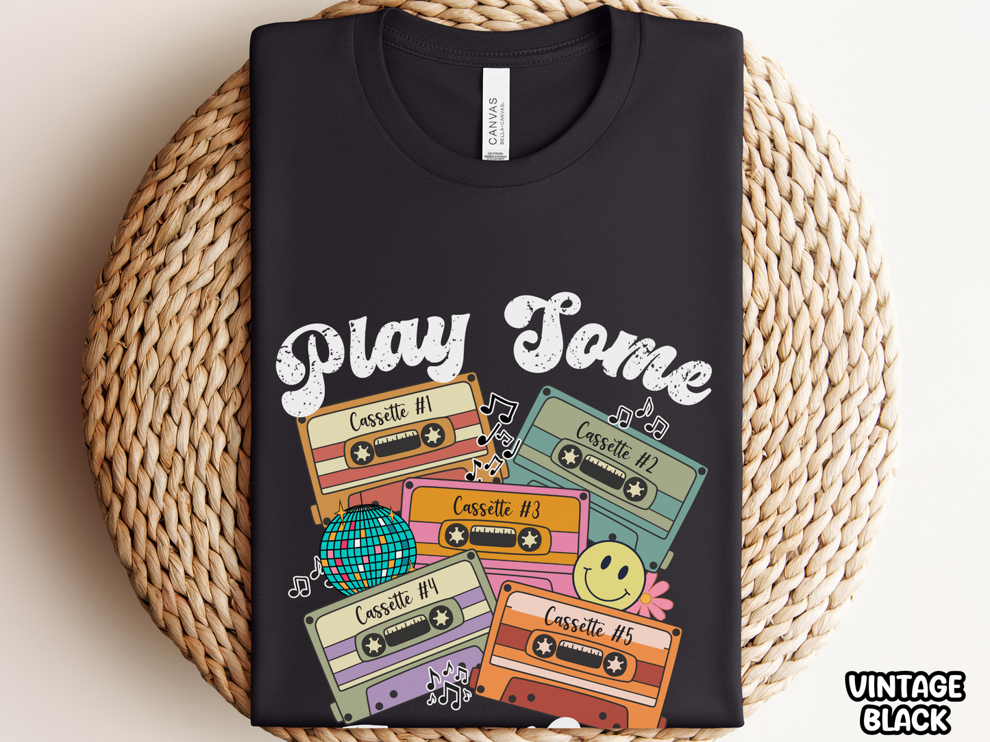 'Any Artist' Play Some Pop Retro Cassette Tape Fully Custom Music Shirt