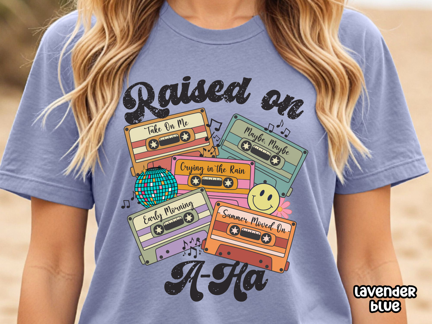 A-Ha Raised on Pop Retro Cassette Tape Fully Custom Music Shirt