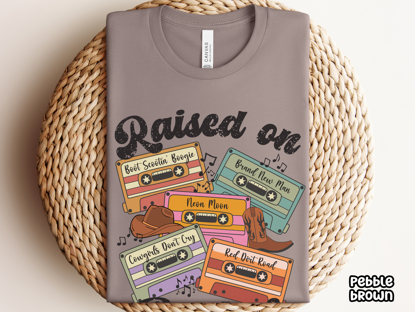 Raised On BrooksDunn Retro Cassette Tape Custom Music Shirt