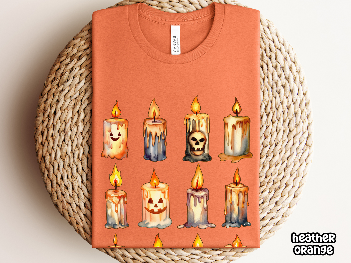 Spooky Potter Floating Candles Halloween Fall Shirt