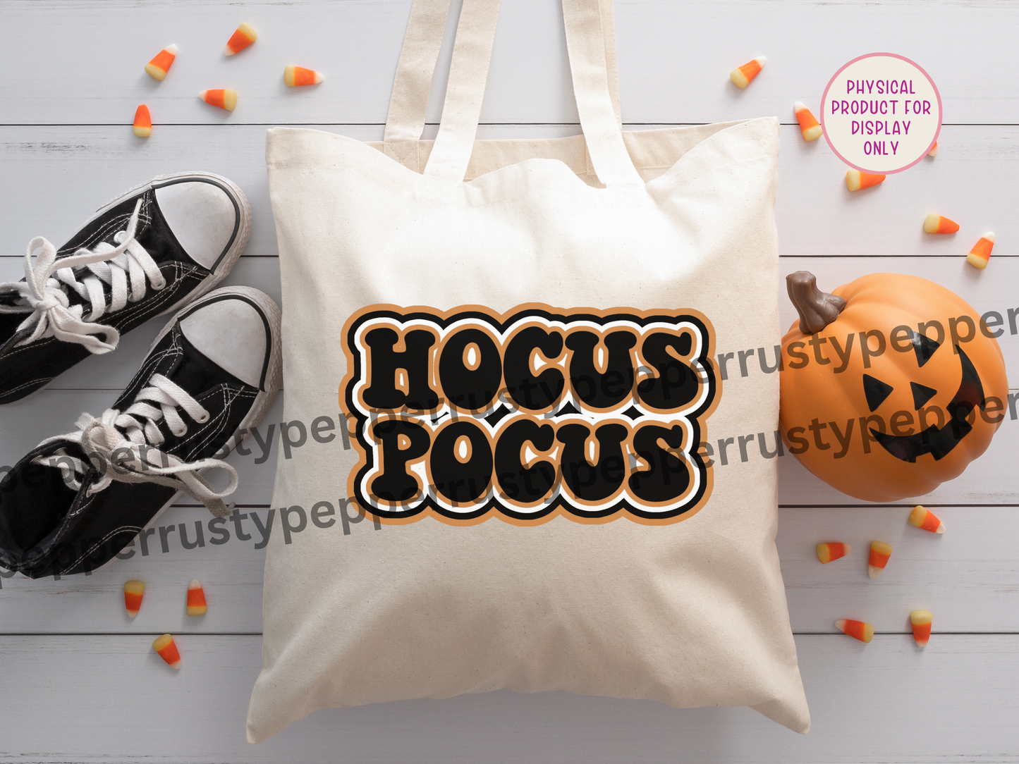 Hocus Pocus Retro Font Halloween PNG File