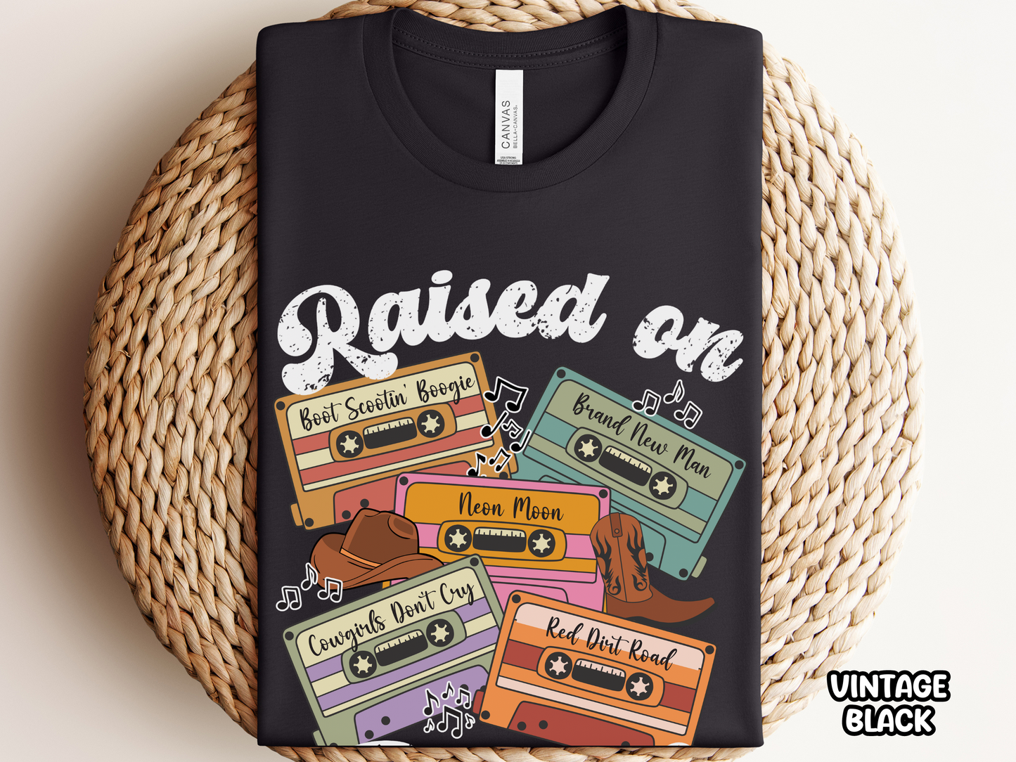 Raised On BrooksDunn Retro Cassette Tape Custom Music Shirt