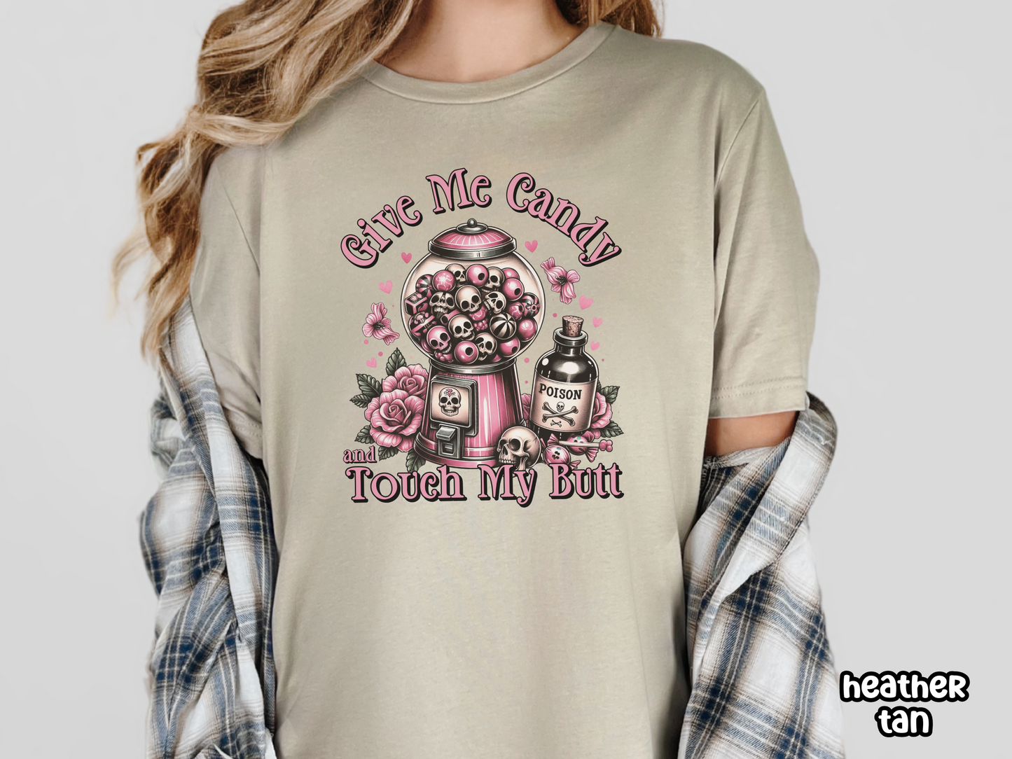 Girly Bubblegum Machine Halloween Candy Shirt