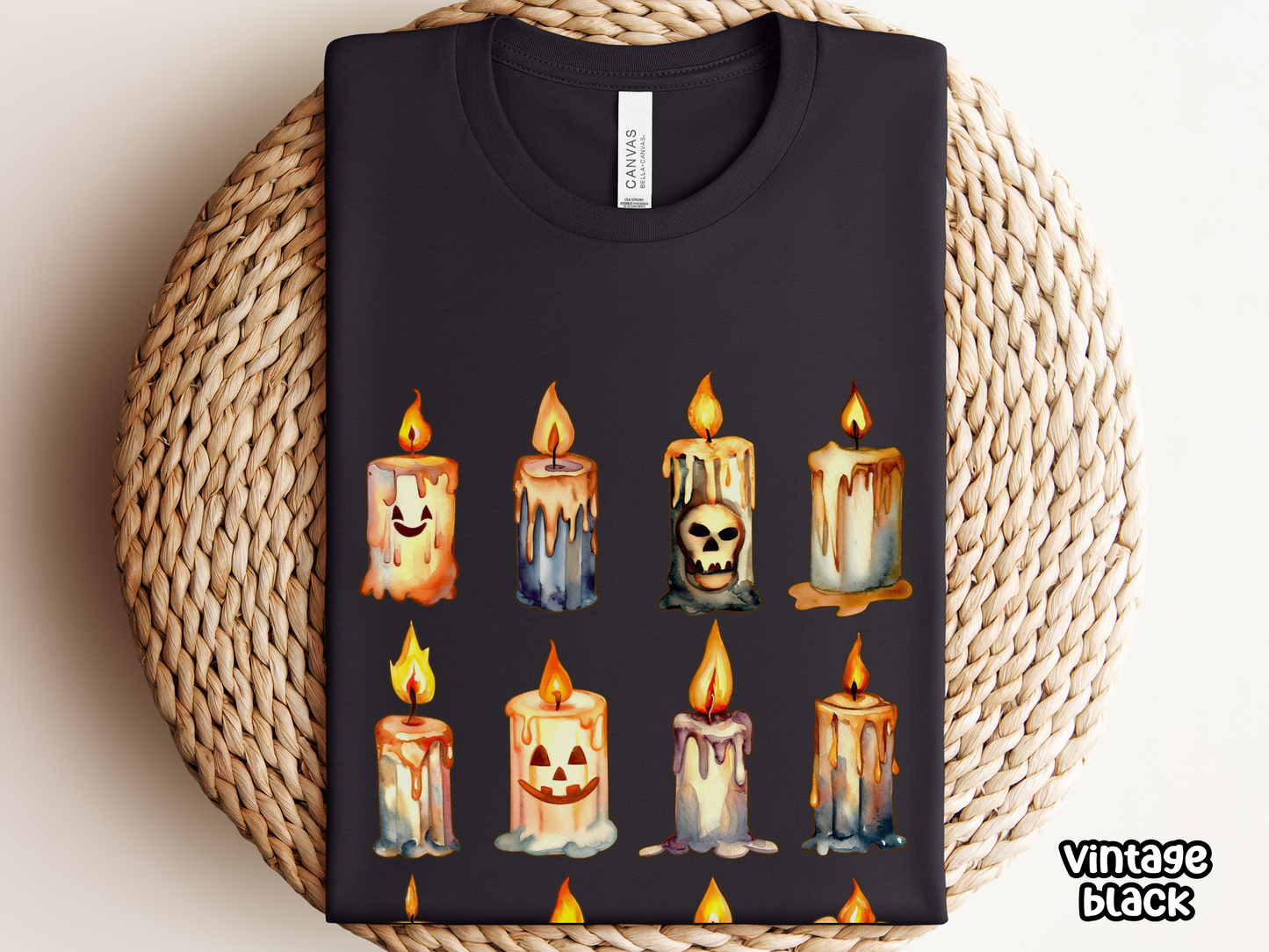 Spooky Potter Floating Candles Halloween Fall Shirt