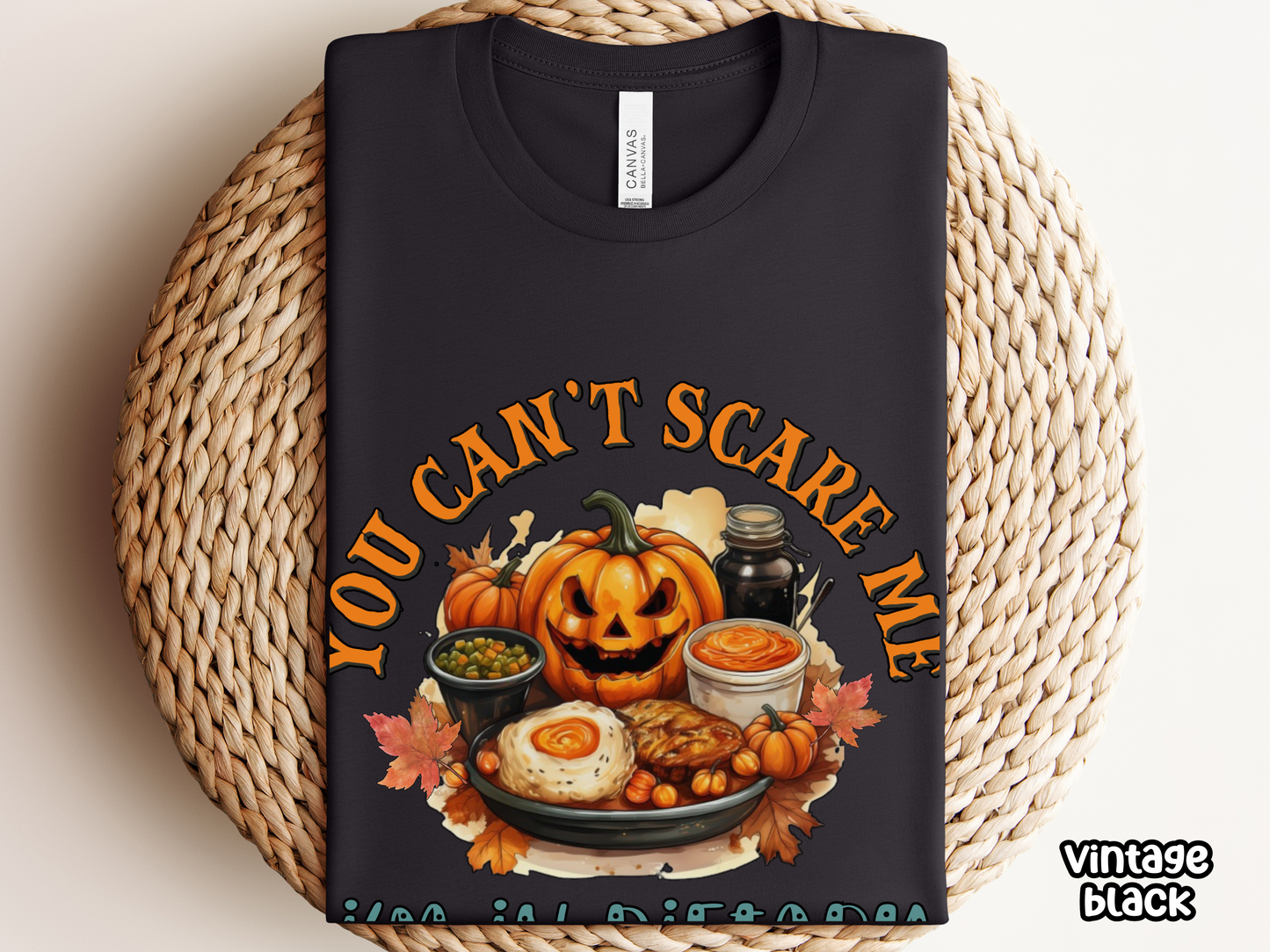 Can't Scare Me Dietary Nursing Halloween Tee