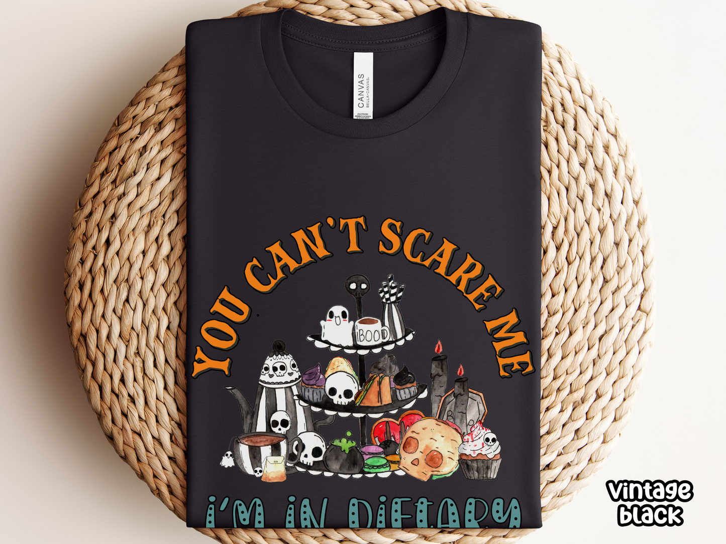 You Can't Scare Me I'm In Dietary Nursing Halloween Tee